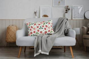 Vintage Strawberry Seamless Pattern Graphic by sasikharn · Creative Fabrica