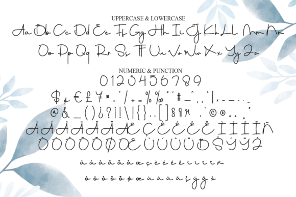 Alphabet Font - Preview 6