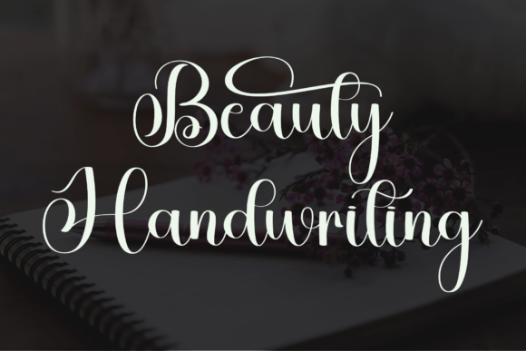 Beauty Writing Font - Preview 6