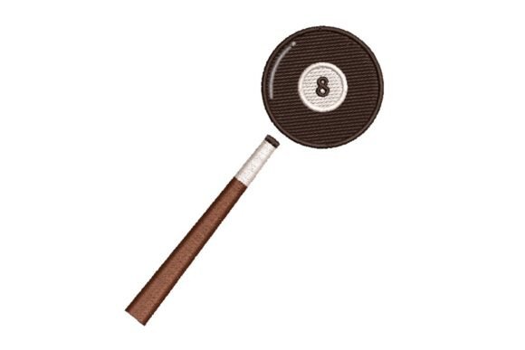 Billiards Ball and Cue