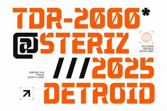 Bimazone Font - Preview 3