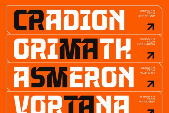 Bimazone Font - Preview 4