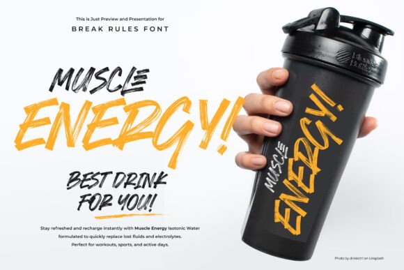 Break Rules Font - Preview 2