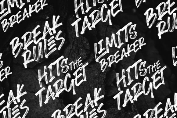 Break Rules Font - Preview 3
