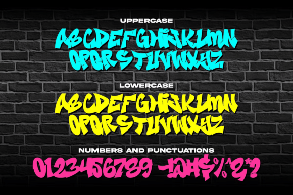 Brick Edgie Font - Preview 2
