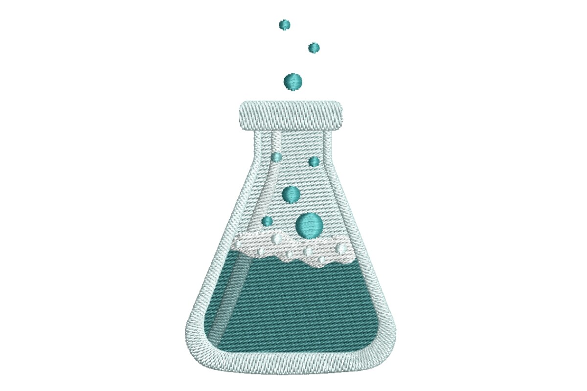 Bubbling Chemistry Flask