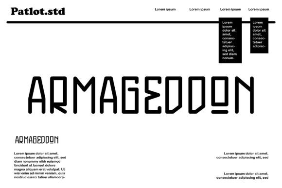 Buroq Font - Preview 1