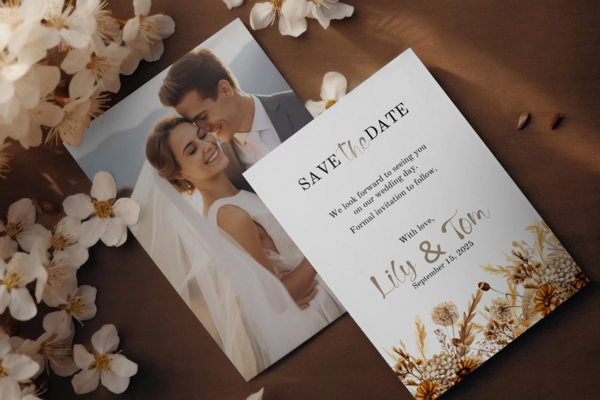 Canva Save the Date Template