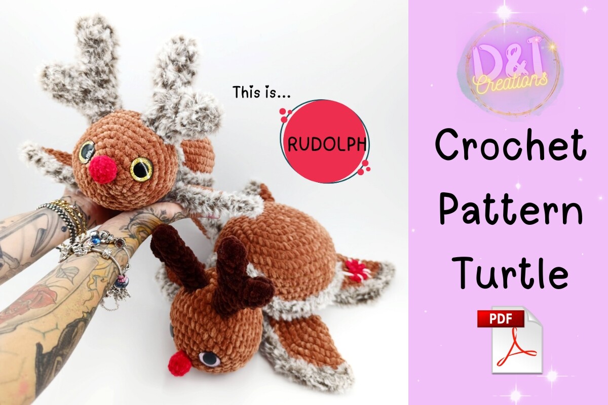Christmas Turtle Crochet Pattern Pdf