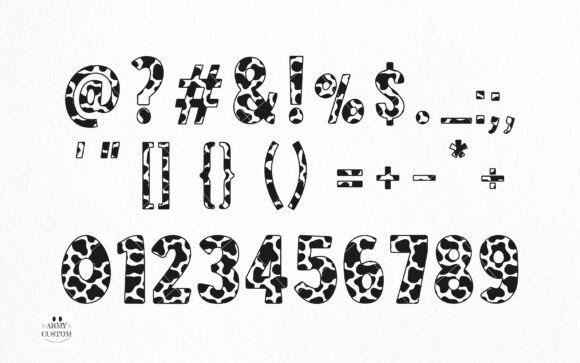 Cow Farm Font - Preview 3