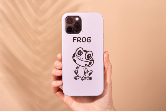 Cute Frog Doodle Font PNG with transparent background - Preview 5