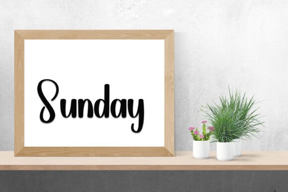 Daisies Font - Preview 3
