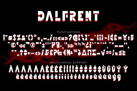 Dalfrent Font - Preview 6
