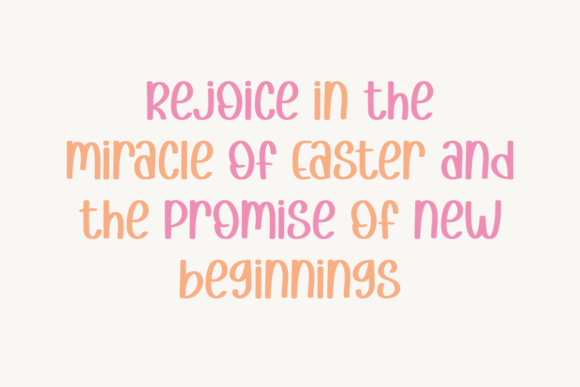 Easter Alphabet Font - Preview 2