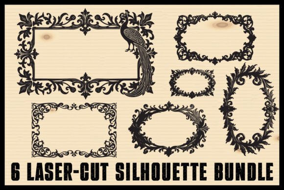 Elegant Laser Cut Frame Bundle