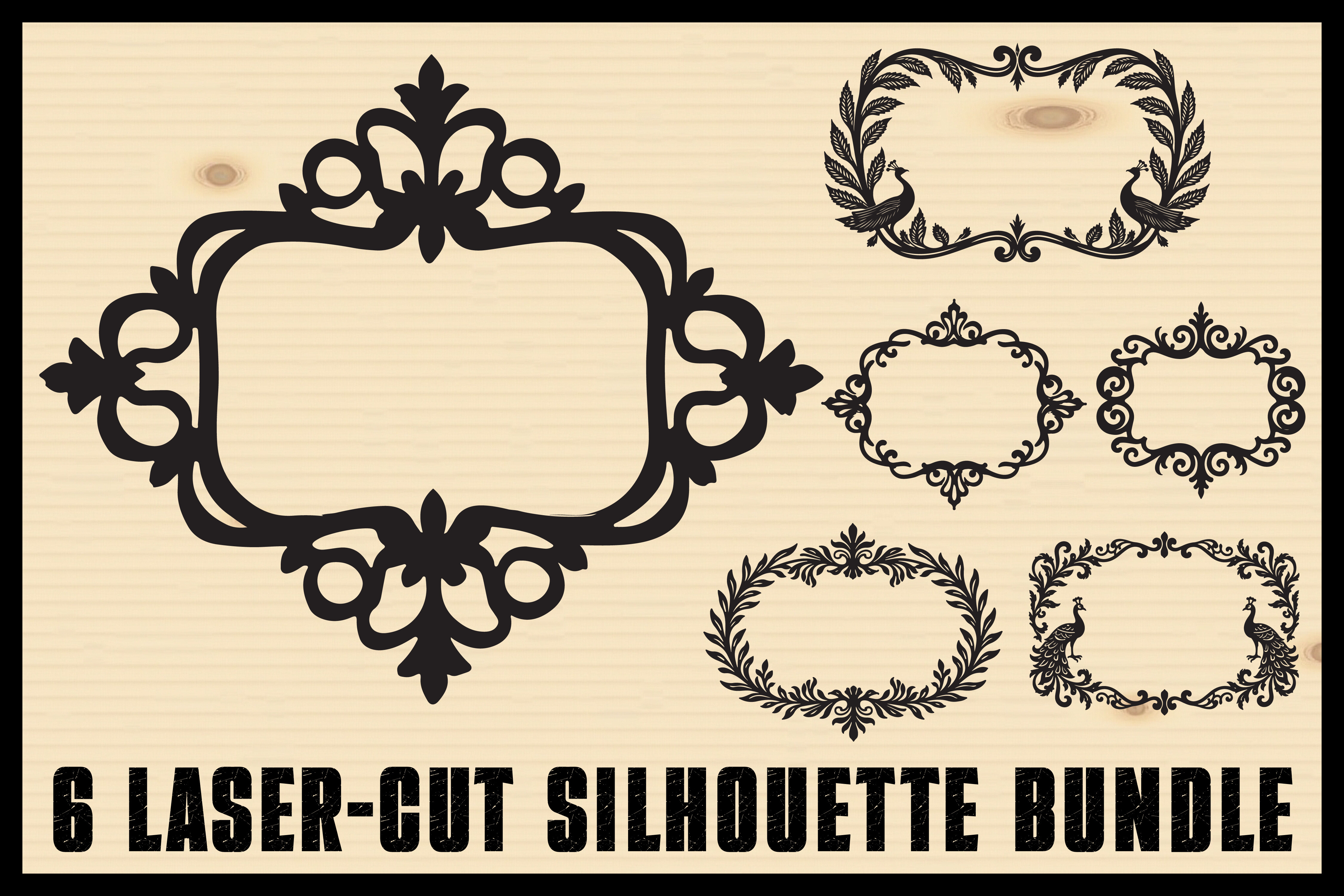 Elegant Laser Cut Frame Bundle