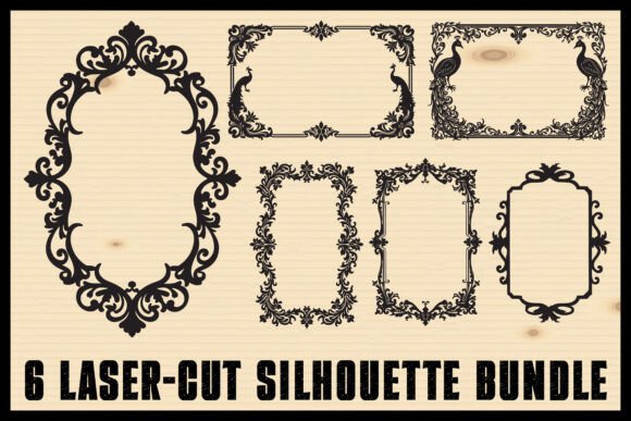 Elegant Laser Cut Frame Bundle
