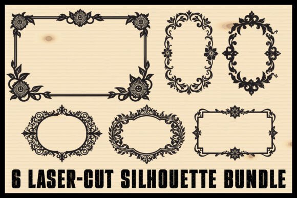 Elegant Laser Cut Frame Bundle