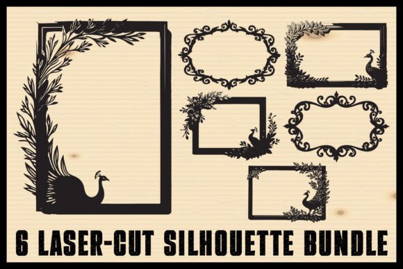 Elegant Laser Cut Frame Bundle