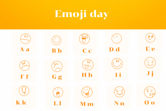 Emoji Day Font - Preview 1