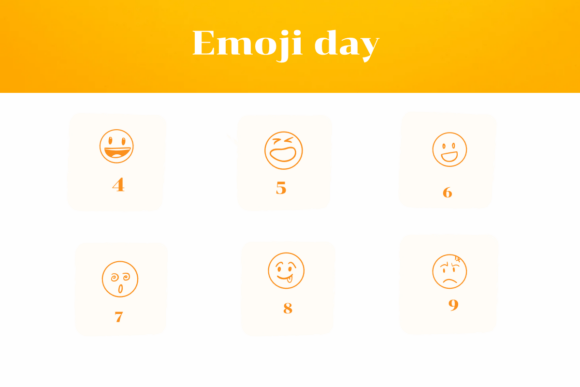 Emoji Day Font - Preview 3