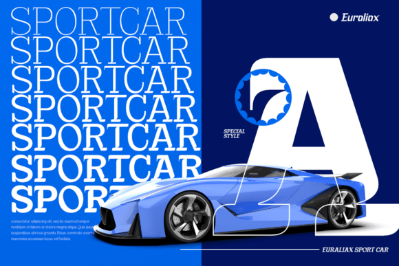 Euraliax Font - Preview 3