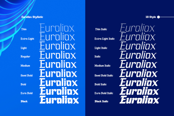 Euraliax Font - Preview 4