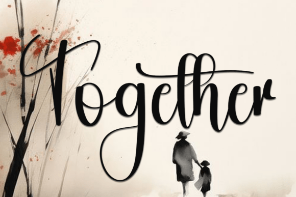 Father Thinking Font - Preview 2