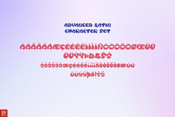 Floatograph Font PNG with transparent background - Preview 3