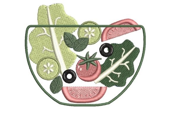 Fresh Garden Salad in Bowl