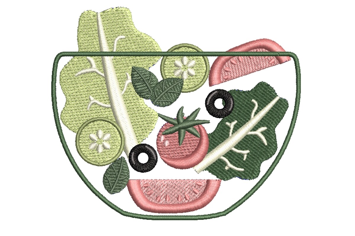 Fresh Garden Salad in Bowl
