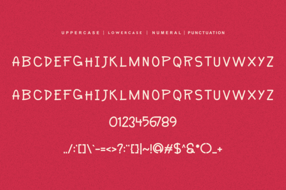 Gerabiko Font PNG with transparent background - Preview 3