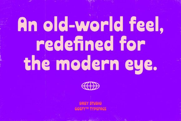 Goefy Font PNG with transparent background - Preview 1