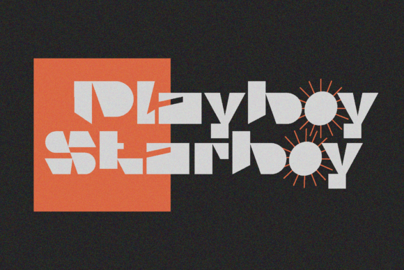 Gridbox Font PNG with transparent background - Preview 2