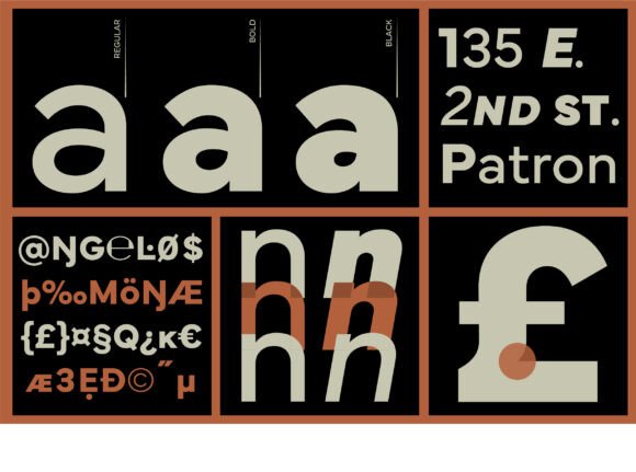 Harring Family Font PNG with transparent background - Preview 2
