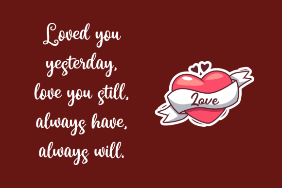 Heartsmore Font - Preview 6