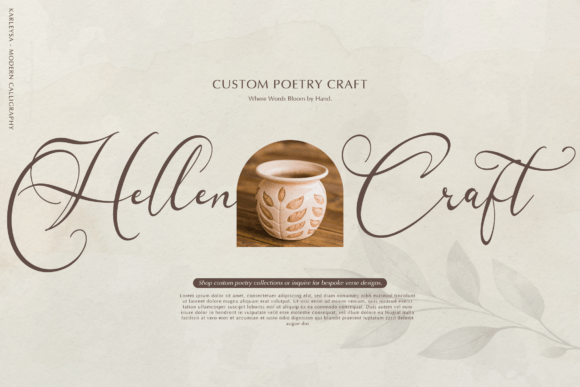 Karleysa Font PNG with transparent background - Preview 3