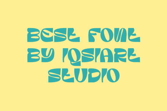 Koevas Groovy Font PNG with transparent background - Preview 4