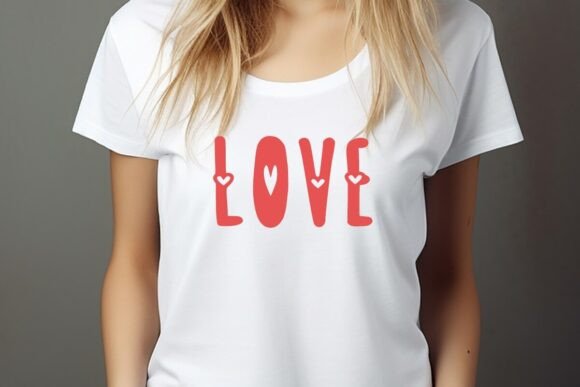 Love Mother Font PNG with transparent background - Preview 1