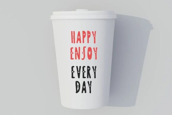Love Mother Font PNG with transparent background - Preview 3