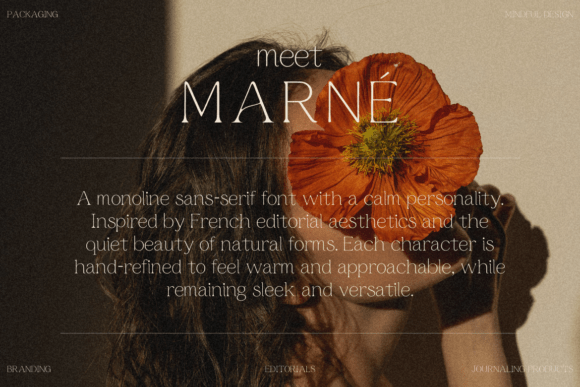 Marne Font PNG with transparent background - Preview 1