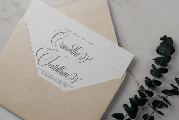 Miss Roderick Font PNG with transparent background - Preview 1