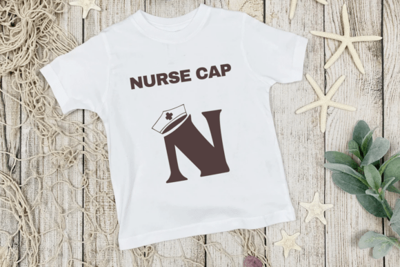 Nurse Cap Font PNG with transparent background - Preview 3