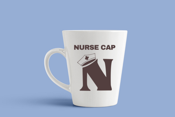 Nurse Cap Font PNG with transparent background - Preview 6