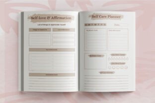 Self Love Prompts Workbook Graphic by Interior Creative · Creative Fabrica