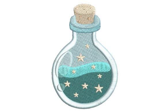 Starry Magic Potion Bottle
