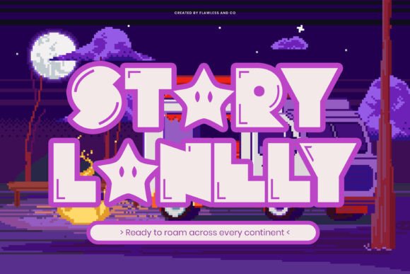 Asphalt Gronjal Font - Preview 5