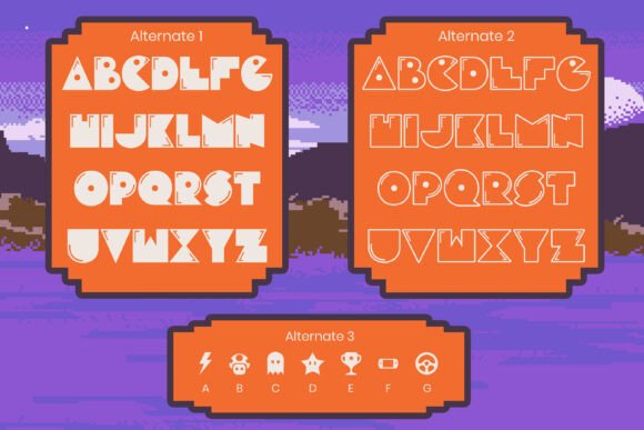 Asphalt Gronjal Font - Preview 6