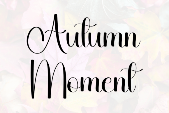 Autumn Font - Preview 2