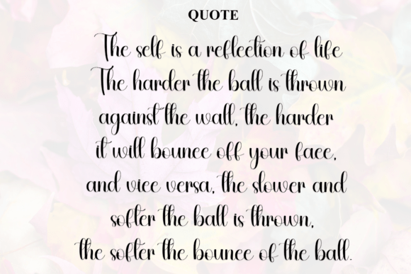 Autumn Font - Preview 3